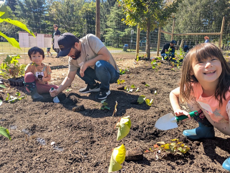 Princeton Quarry Park Microforest planting