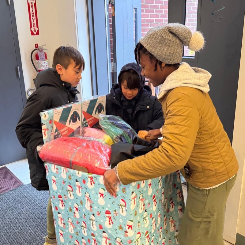 Jersey Cares Coat Drive donation