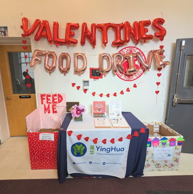 Valentine's Day food drive